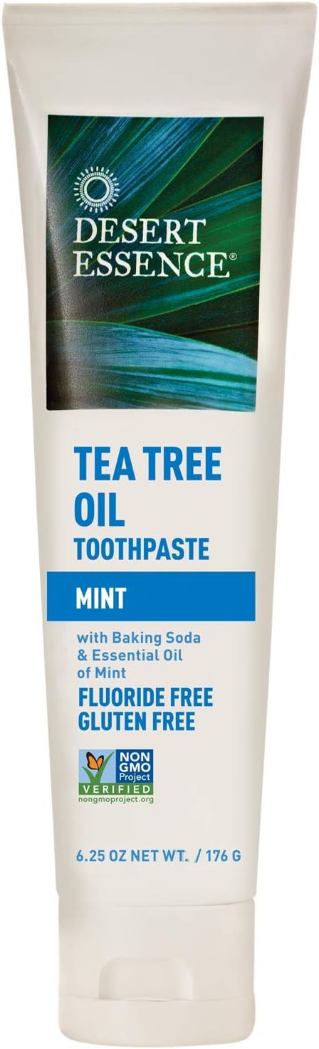 Desert Essence TEA TREE MINT TOOTHPASTE 6 Paste