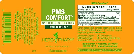 Herb Pharm PMS COMFORT  1 oz