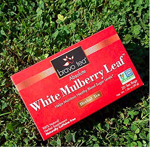 BRAVO TEA Absolute White Mulberry Leaf Tea 20 BAG