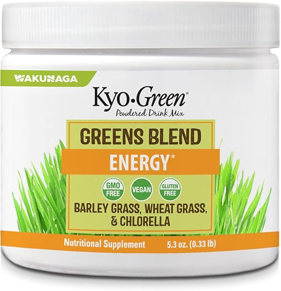 Wakunaga Kyo- Green Greens Blend Energy  Powder 5.3oz