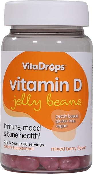 VITADROPS VITAMIN D JELLYBEANS 90CT