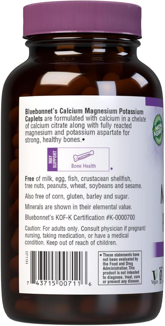 Bluebonnet Calcium Magnesium Potassium