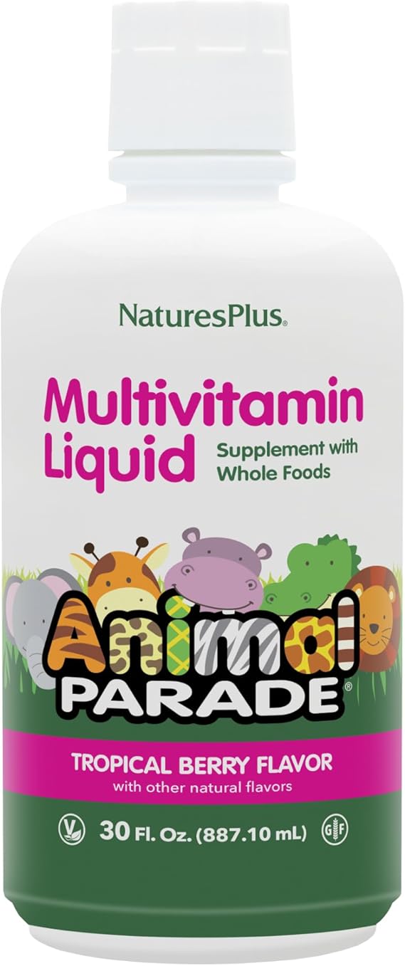 Animal Parade GOLD Liquid Multivitamin Tropical Berry Flavor