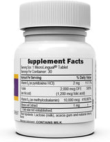 Extra Strength B-12 10,000 mcg B-6 2 mg / Folic Acid 1,200 mcg