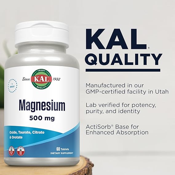 Kal Magnesium 60CT 500MG Tablet