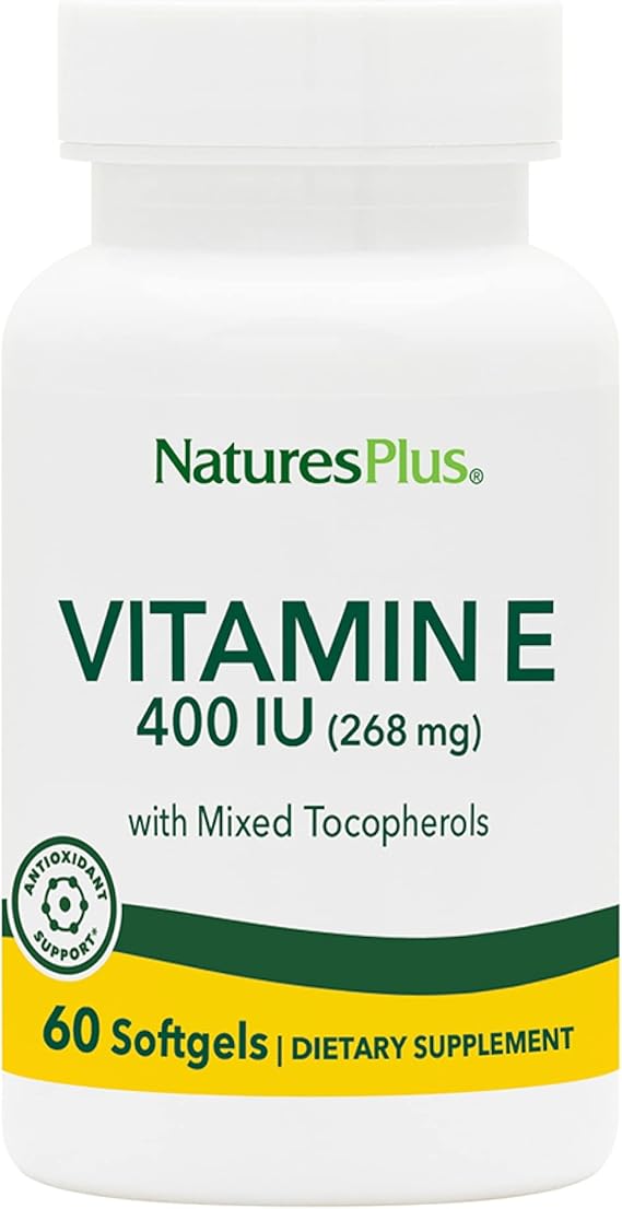 Vitamin E 400 IU (268 mg) With Mixed Tocopherols