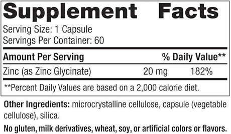 Nordic Naturals Zinc Glycinate