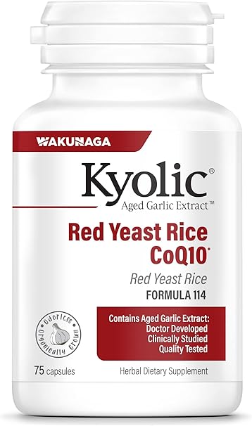 Kyolic Red Yeast Rice CoQ10 Formula 114