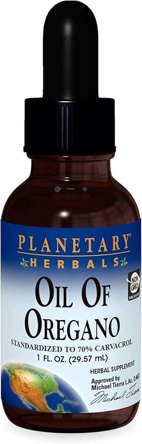 PLANETARY HERBALS OIL OF OREGANO 1 FL.OZ.