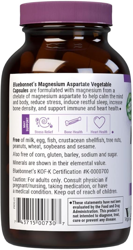 Bluebonnet Magnesium Aspartate