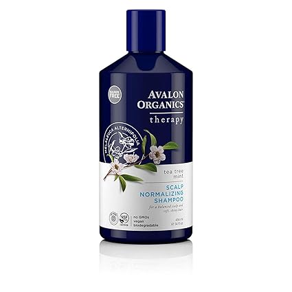 AVALON ORGANIC BOTANICALS SHAMPOO TREATMENT TEA TREE TREATMENT 14OZ