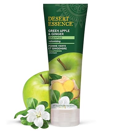 Desert Essence GREEN APPLE GNGR SHAMPOO 8 Liquid