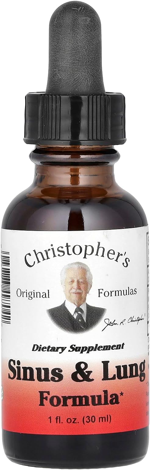 CHRISTOPHER'S ORIGINAL FORMULAS CLEANSE SINUS AND LUNG 1OZ