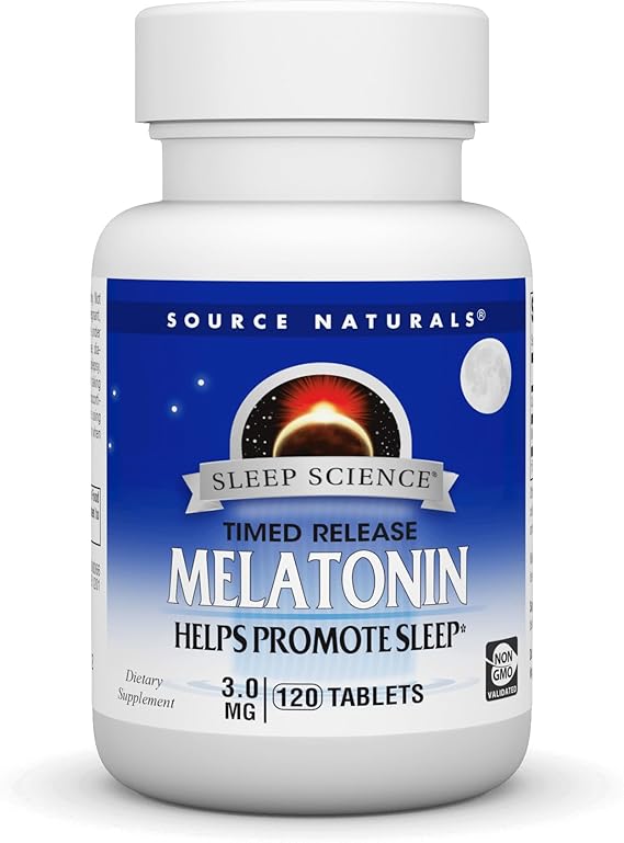 SOURCE NATURALS SLEEP SCIENCE MELATONIN 3MG T/R 120T