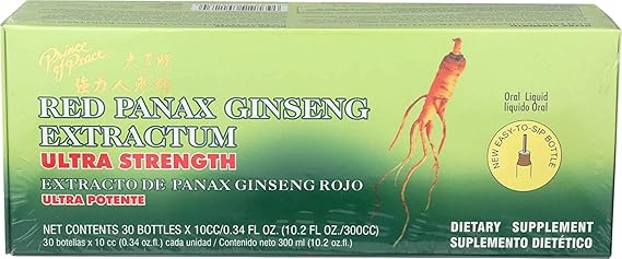 PRINCE OF PEACE RED PANAX GINSNG EXTRCT 30VIAL