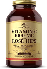 Solgar Vitamin C 1000 mg with Rose Hips Tablets 250tablet