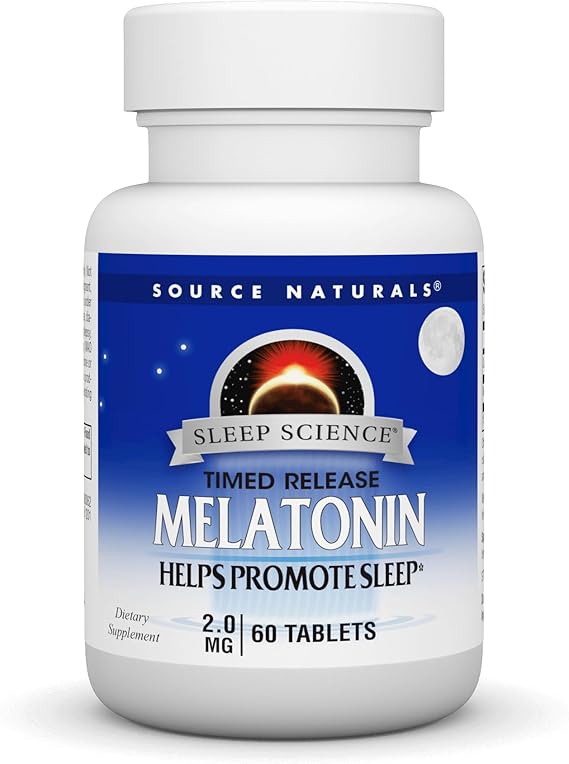 SOURCE NATURALS SLEEP SCIENCE MELATONIN 2MG T/R 60T