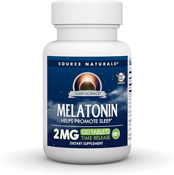 SOURCE NATURALS SLEEP SCIENCE MELATONIN 2MG T/R 120T