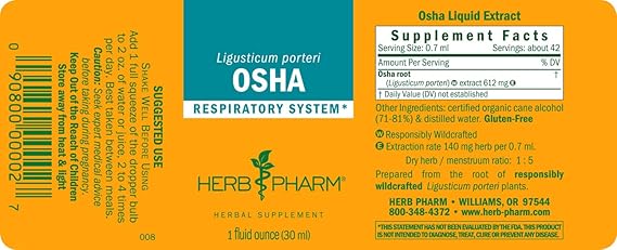 Herb Pharm OSHA EXTRACT 1 oz