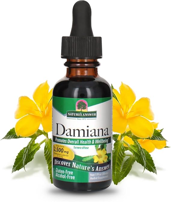 NATURE'S ANSWER DAMIANA LEAF 1OZ