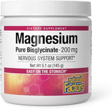 Natural Factors MAGNESIUM BISGLYCINATE 200 MG PURE 5.1/OZ