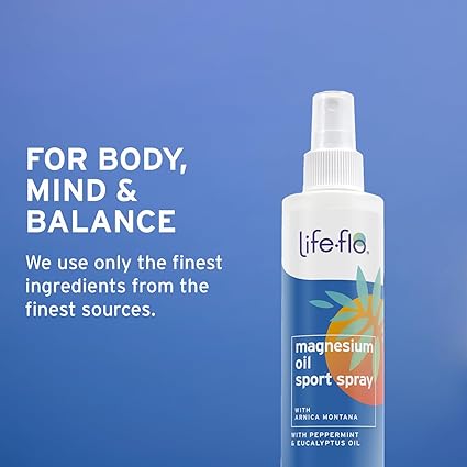 LifeFlo Magnesium Oil Sport 8floz