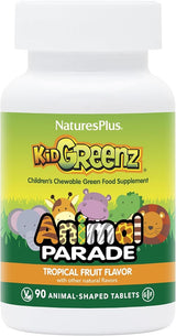 Animal Parade Kid Greenz Chewable Tropical Fruit Flavor