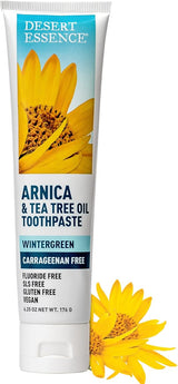 Desert Essence ARNICA TEA TREE TOOTHPASTE 6 Paste