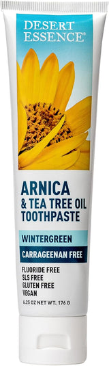 Desert Essence ARNICA TEA TREE TOOTHPASTE 6 Paste