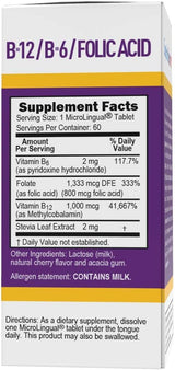 No Shot Methylcobalamin B-12 1,000 mcg