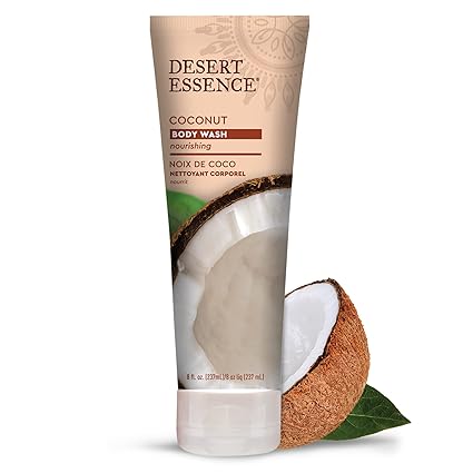 Desert Essence COCONUT BODY WASH 8 Liquid