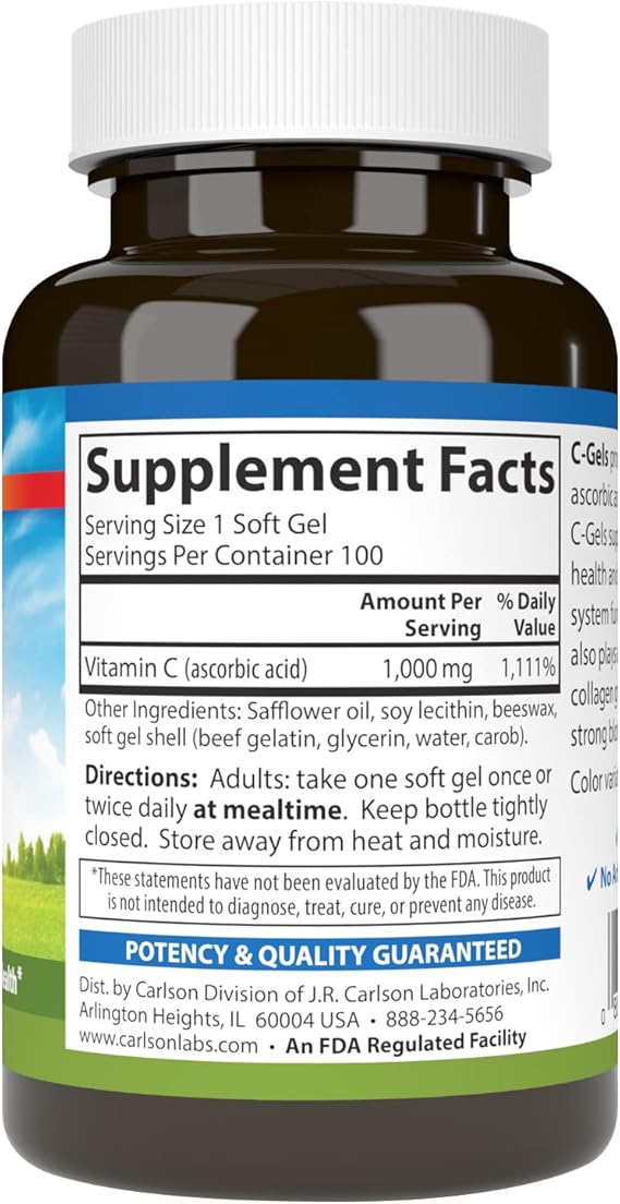 C-Gels 1,000 mg Vitamin C