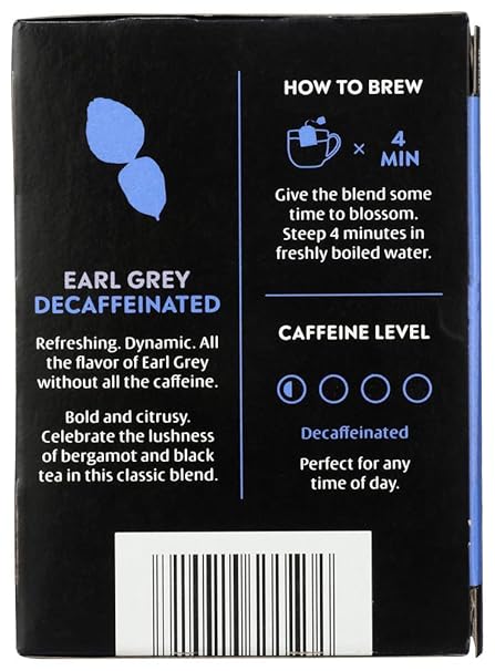 CHOICE ORGANIC TEAS Decaffeinated Earl Grey 16 BAG