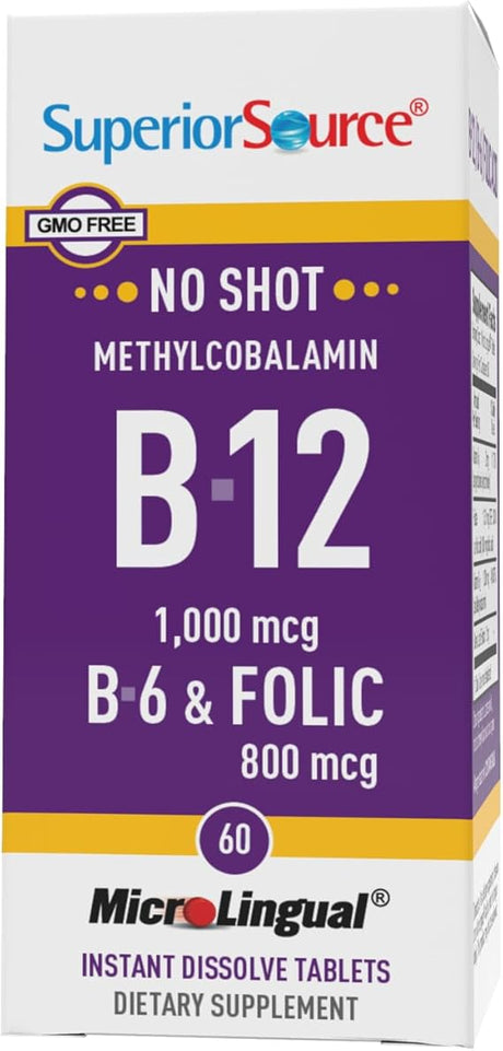 No Shot Methylcobalamin B-12 1,000 mcg