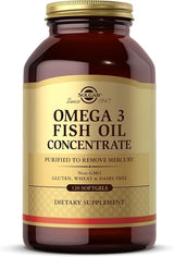 Solgar Omega-3 Fish Oil Concentrate Softgels 120softgel