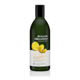 AVALON ORGANICS REFRESHING LEMON BATH & SHOWER GEL 12 FLOZ