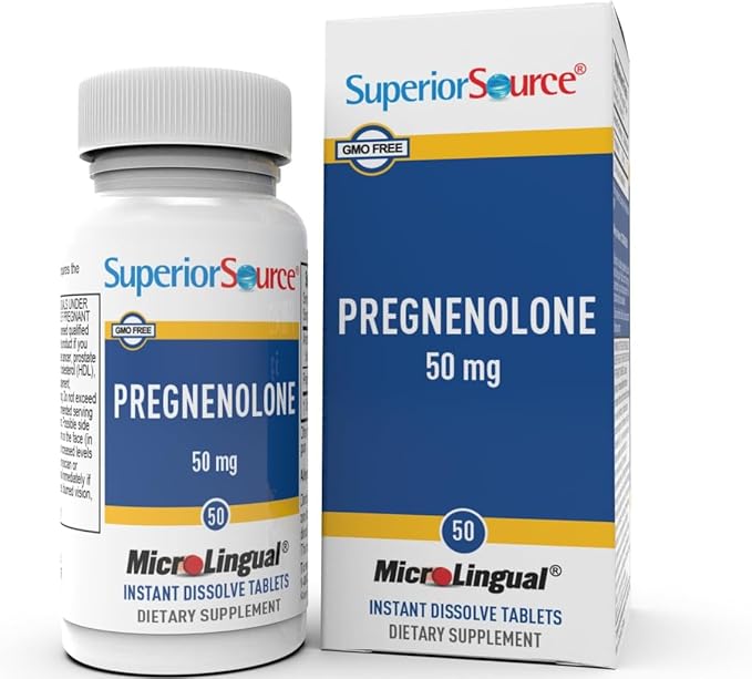 Pregnenolone 50 mg Instant Dissolve Tablets