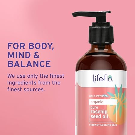 LifeFlo Pure Rosehip Seed Oil 4floz