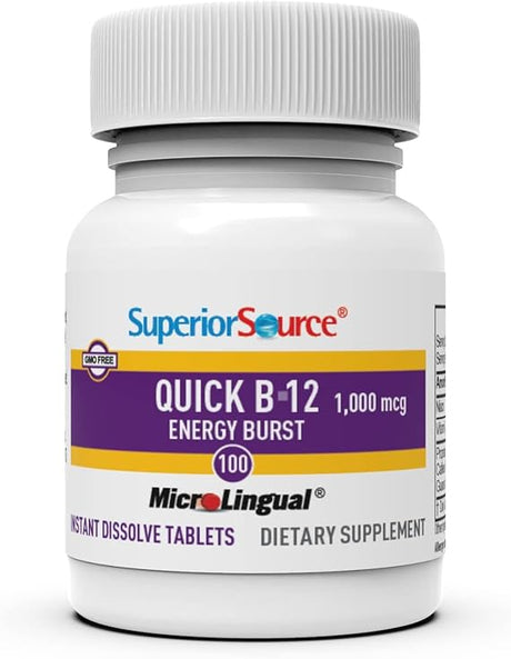 Superior Source No Shot Quick B-12 Energy Boost 1,000 mcg