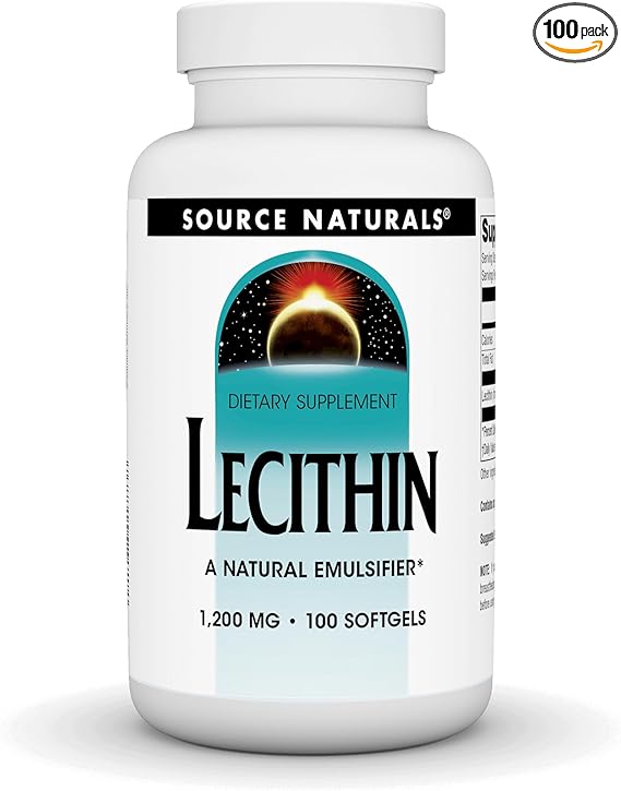 SOURCE NATURALS LECITHIN 1200MG 100SG