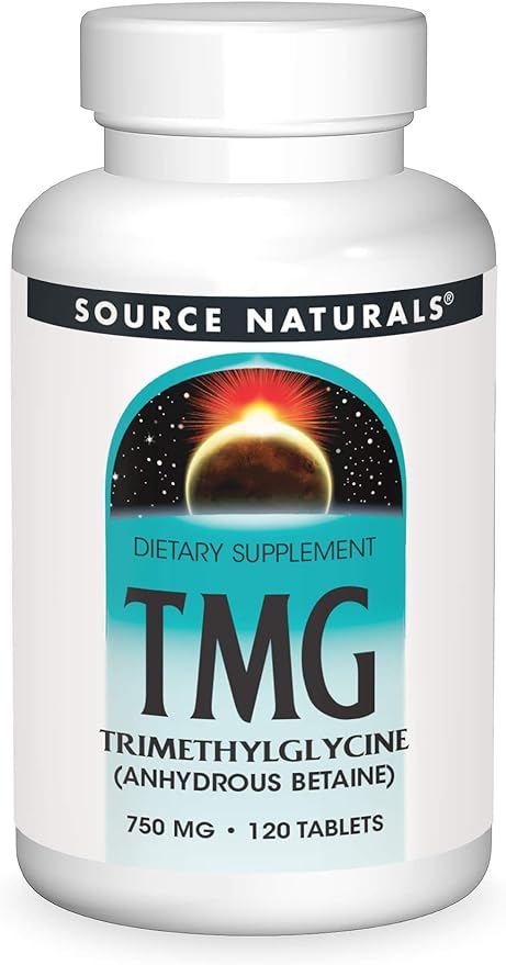 SOURCE NATURALS TMG TRIMETHYLGLYCINE 750MG 120T