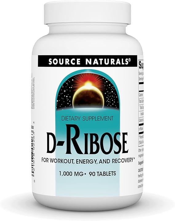 SOURCE NATURALS D-Ribose tablets 1000 mg