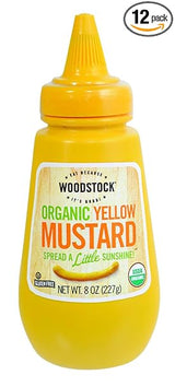 WOODSTOCK Mustard, Yellow 8 OZ