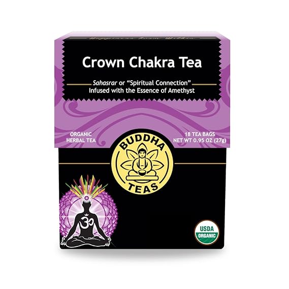 BUDDHA TEAS Organic Crown Chakra Tea 18 BAG