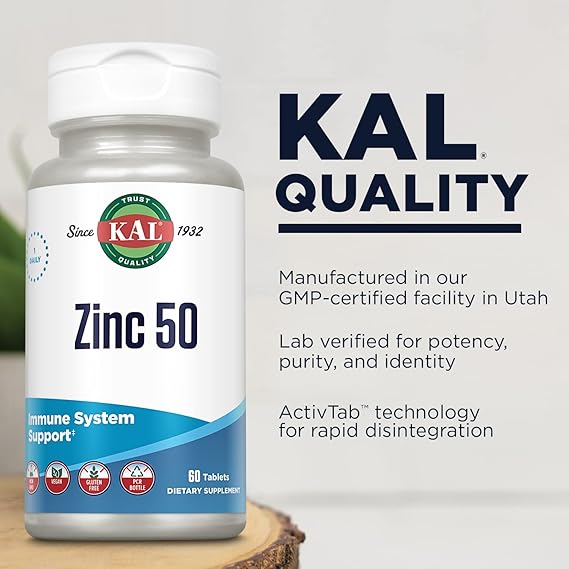 Kal Zinc 50 60CT  Tablet