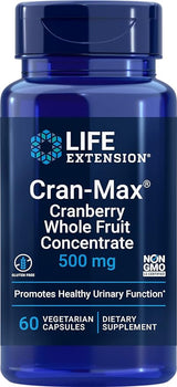 Life Extension Cran-Max Cranberry Whole Fruit Concentrate 500 mg