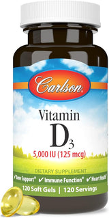 Vitamin D3 5,000 IU (125 mcg)