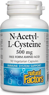 JARROW Vegetarian N-A-C (N-Acetyl-L-Cysteine) 500 MG