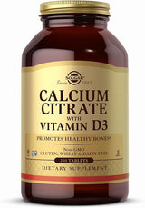 Solgar Calcium Citrate with Vitamin D3 Tablets 240tablet