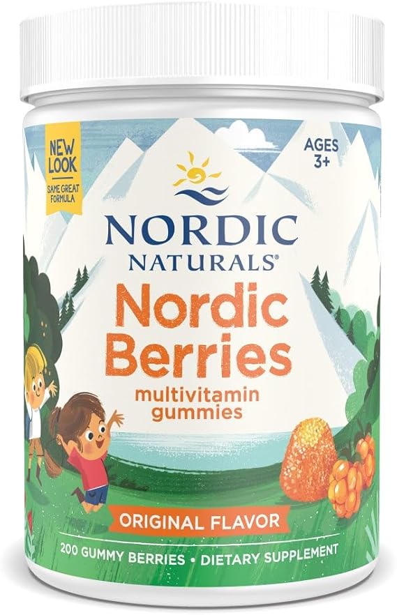 Nordic Berries Multivitamin Gummies Orange Lemon Flavor